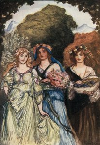Ode aan de winter door Thomas Campbell door Robert Anning Bell
